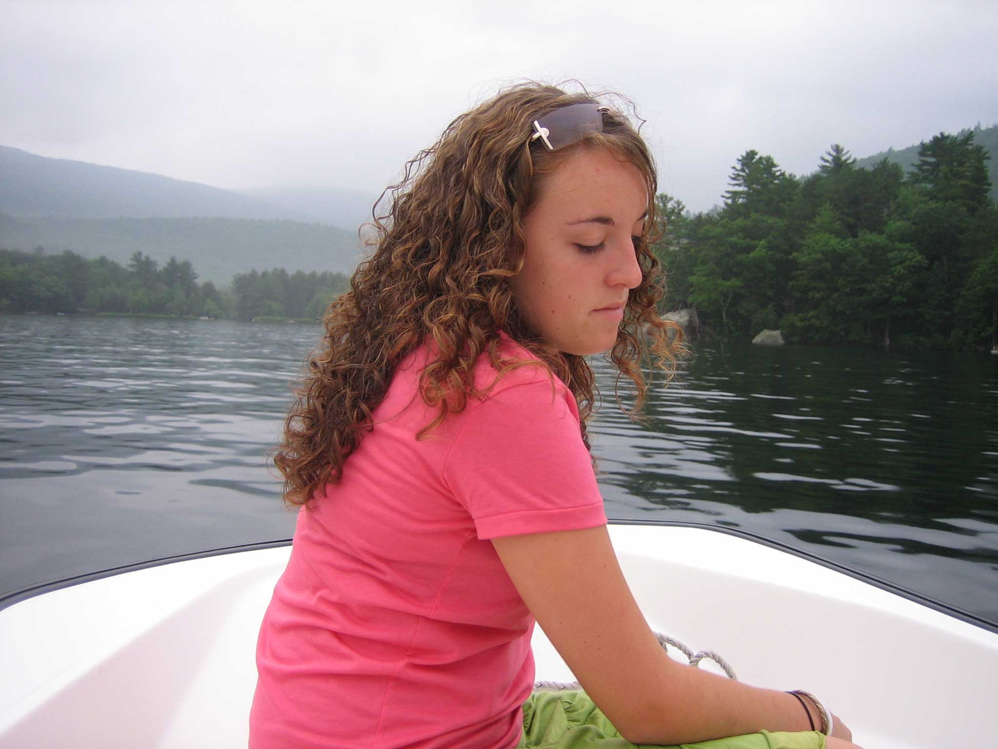 Carla in Boat